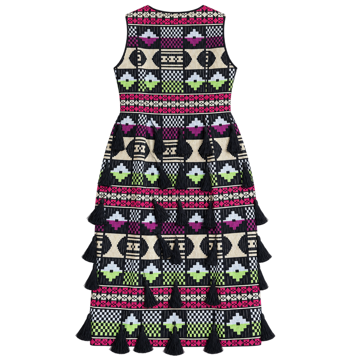 Kaaya Lisa Akwette Tassel Dress