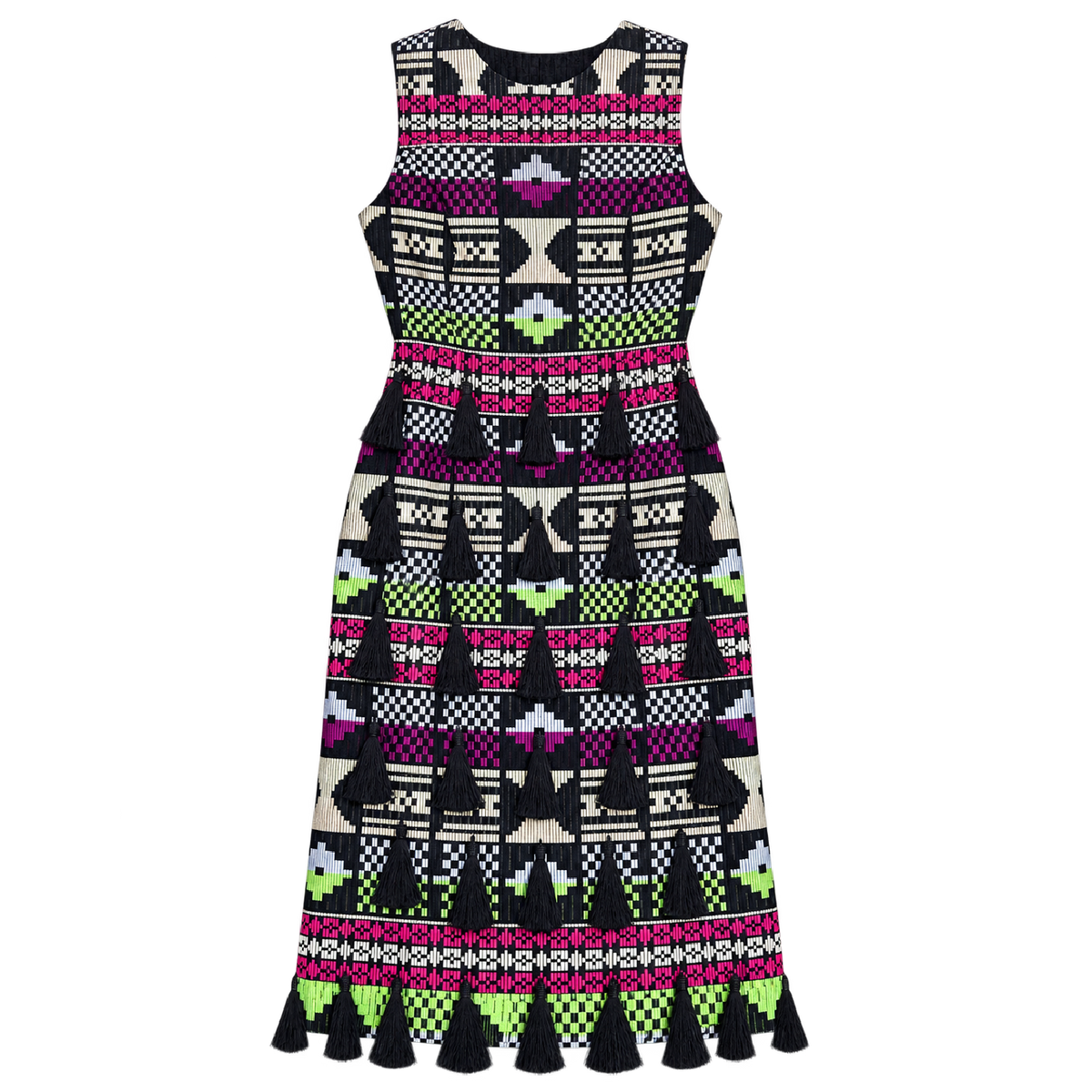 Kaaya Lisa Akwette Tassel Dress
